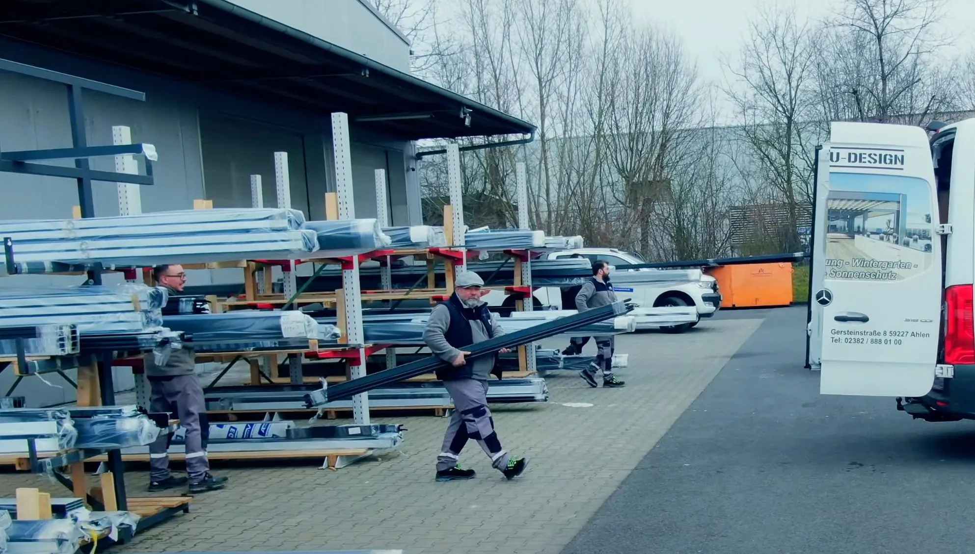 Hoogwaardige materialen EG Veranda